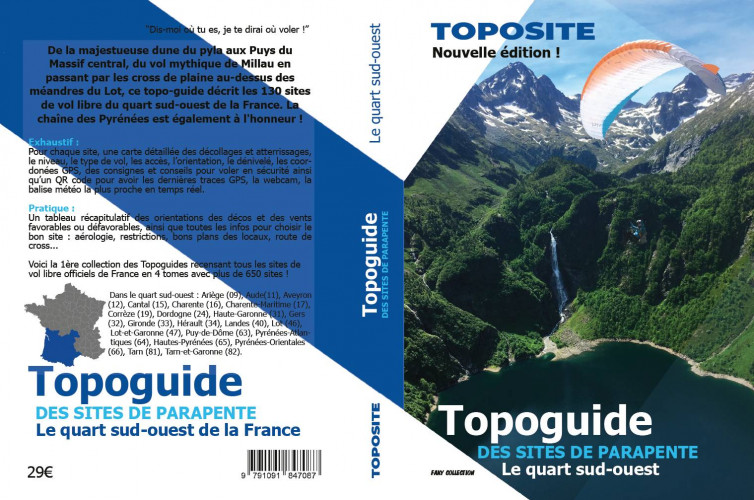 Topo guide France "Le Quart Sud Ouest"