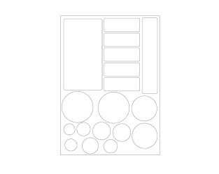 Planche A4 Ripstop prédécoupée