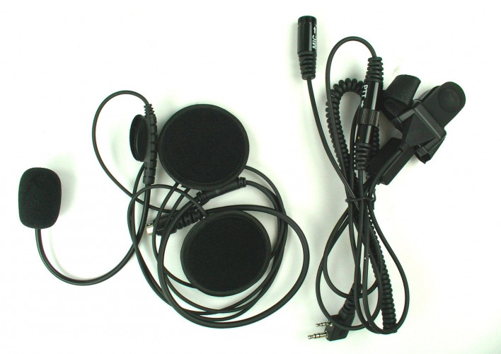 Micro + écouteurs plats casque ouvert EARCOM HS-4000-PRO