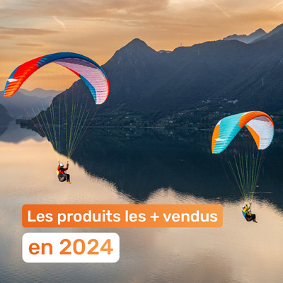 Voici les produits parapente les plus vendus en 2024